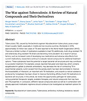 The War against Tuberculosis landing page