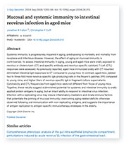 Mucosal and systemic immunity landing page