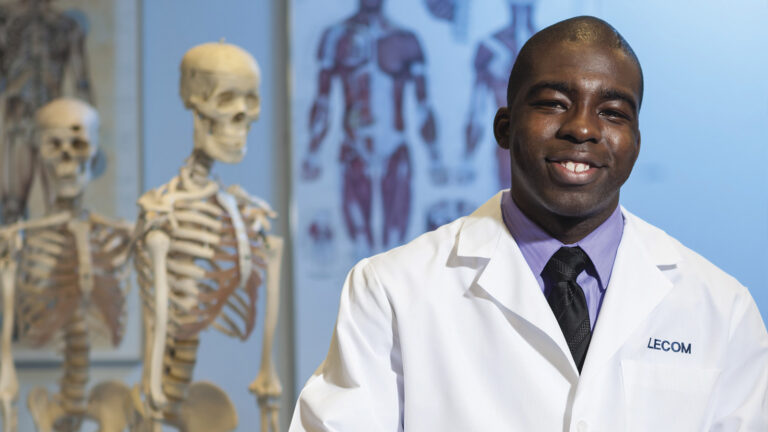 Male medical student